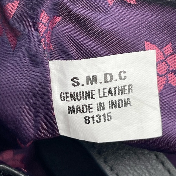 Anuschka Tooled Leather Crossbody Bag Adjustable Strap Cleopatra's Leopard Tote - Picture 15 of 15